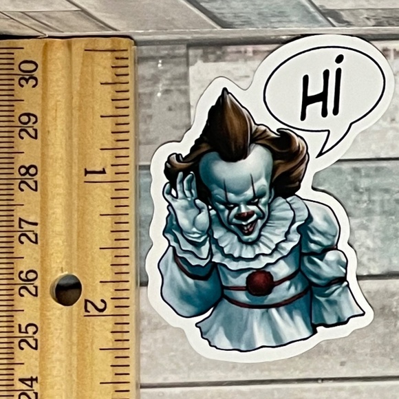 Office | 110 It Chapter Two Horror Waterproof Vinyl Sticker Decal ...